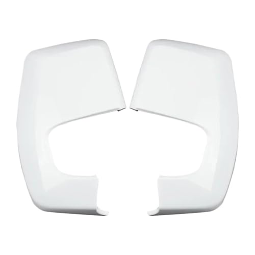 PNESHGTT Paar Ersatzkappen for seitliche Rückspiegelabdeckungen for das Auto, kompatibel mit Ford Transit Custom V362, kompatibel mit Tourneo Custom 2012–2023, Spiegelgehäuse(White) von PNESHGTT