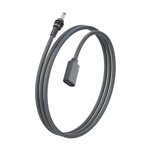 PNGKNYOCN Starlink Mini-USB-C-zu-DC-Stromkabel, PD 100W USB-C-Buchse zu DC5521-Stecker wasserdichtes Anschlusskabel（1M/3.2FT） von PNGKNYOCN