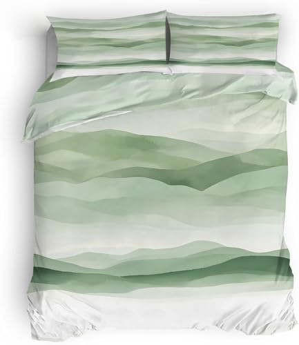 PNHCL Bettbezug 135 x 200 cm, Streifen Bettwäsche-Sets mit 2 Kissenbezüge 80x80 cm, Abstrakt Drucke Bügelfrei Bettbezug für Kinder Jungen Mädchen Allergiker Geeignet Q&99 PNHCL Bettbezug 135 x 200 cm, Streifen Bettwäsche-Sets mit 2 Kissenbezüge 80x80 cm, Abstrakt Drucke Bügelfrei Bettbezug für Kinder Jungen Mädchen Allergiker Geeignet Q&99 von PNHCL