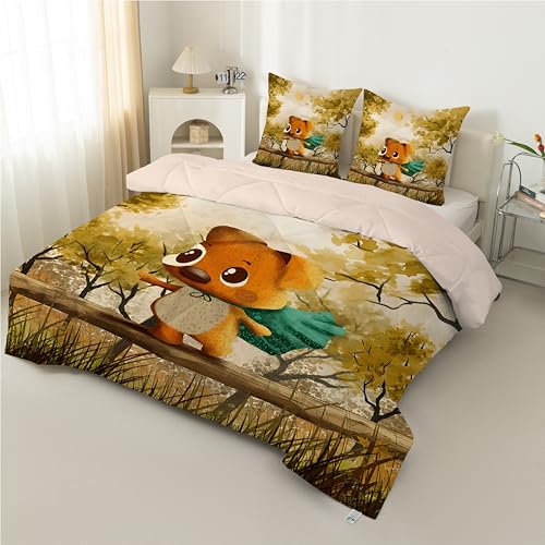 PNHCL Lustiger Hund Bettdecke 200x200cm - Tier Druck Bettdecke Ohne Bezug Nutzbar, Natur Steppdecke Quilt 4 Jahreszeiten für Teenager Jungen Mädchen Raumdekoration LQ-87 PNHCL Lustiger Hund Bettdecke 200x200cm - Tier Druck Bettdecke Ohne Bezug Nutzbar, Natur Steppdecke Quilt 4 Jahreszeiten für Teenager Jungen Mädchen Raumdekoration LQ-87 von PNHCL