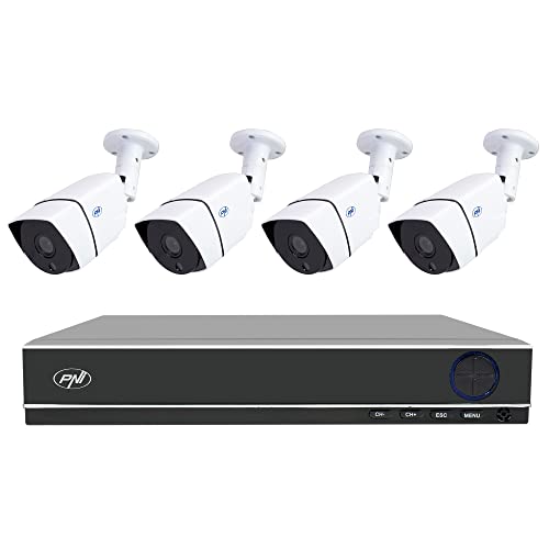 AHD PNI House PTZ1350 Full HD Videoüberwachungskit - NVR und 4 Outdoor Kameras 2MP Full HD 1080P von PNI