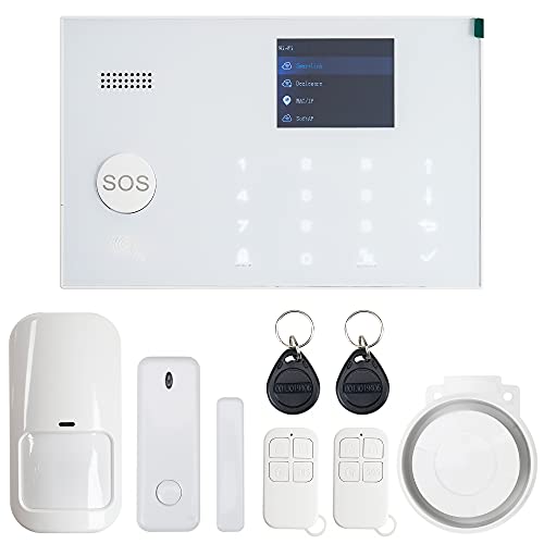 Alarmsystem PNI SafeHome PT700 WiFi GSM 4G drahtlos mit Überwachung und Alarmierung über Internet, SMS, Sprachanruf, Tuya Smart Mobile-Anwendung von PNI