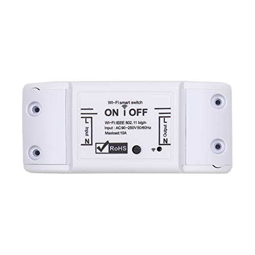 Intelligentes Relais PNI Safe House PG08, EIN/AUS für jedes Gerät mit Fernbedienung, Wi-Fi, kompatibel mit Tuya-Anwendung, eigenständig oder als Zubehör für das PNI PG600-Alarmsystem von PNI