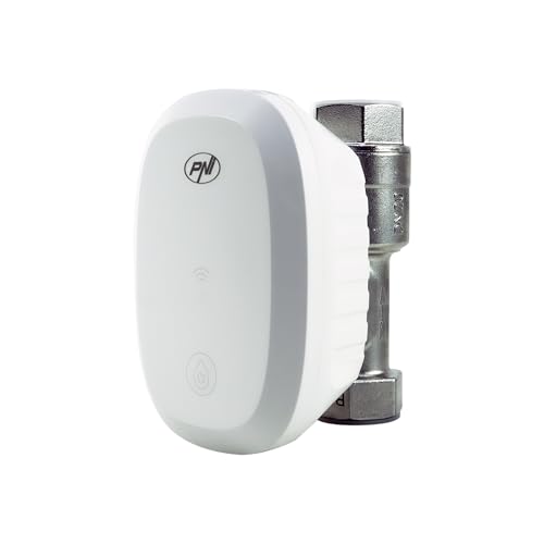 Intelligentes Wasserventil PNI SV180 PRO, Wi-Fi-Konnektivität, IP65, DN20, 3/4 Tuya-Anwendung, kompatibel mit Amazon Alexa und Google Home von PNI
