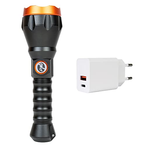 PNI Adventure F550 Crystal LED-Taschenlampe, 10 W, Aluminium, 500 lm, bis zu 700 m, 4000 mAh, IPX6, inklusive Netzteil CHG300 PNI Adventure F550 Crystal LED-Taschenlampe, 10 W, Aluminium, 500 lm, bis zu 700 m, 4000 mAh, IPX6, inklusive Netzteil CHG300 von PNI