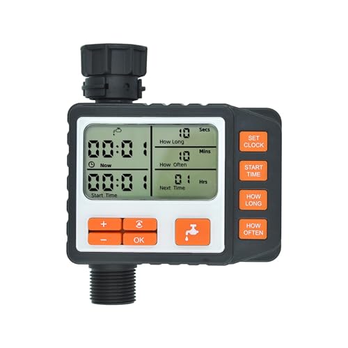 PNI Bewässerungsprogrammierer WT11, LCD-Display, 3/4 Anschluss, schwarz von PNI