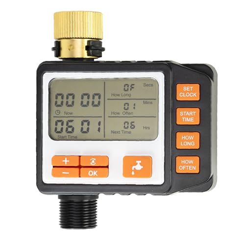 PNI Bewässerungsprogrammierer WT11 PRO, LCD-Display, 3/4 Anschluss, schwarz von PNI