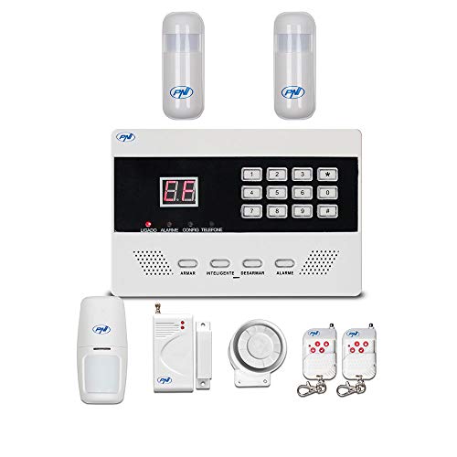 PNI Festnetz-Alarmsystem Paket PG2710 Funkalarmsystem und 2 HS003 Bewegungsmelder von PNI