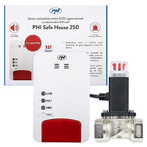 PNI Safe House Dual 250 Kit mit 2 Sensoren und 3/4 Zoll Magnetventil von PNI