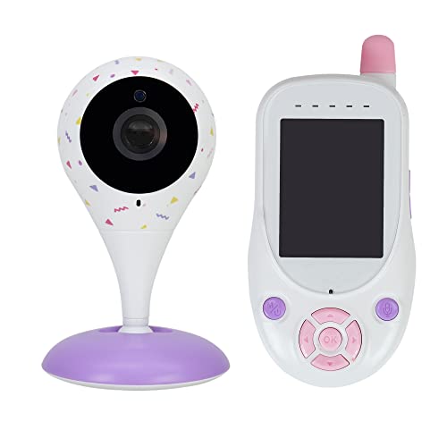 PNI Video Babyphone Care Bildschirm 2,4 Zoll kabellos, Temperatursensor, 700mAh, Nachtsicht von PNI