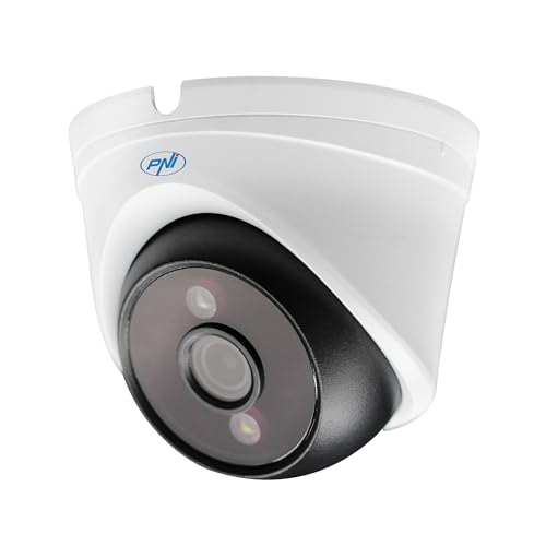 PNI Videoüberwachungskamera IP808J, POE, 8MP, Schwarzlicht, 2,8-mm-Objektiv, für den Außenbereich, weiß PNI Videoüberwachungskamera IP808J, POE, 8MP, Schwarzlicht, 2,8-mm-Objektiv, für den Außenbereich, weiß von PNI