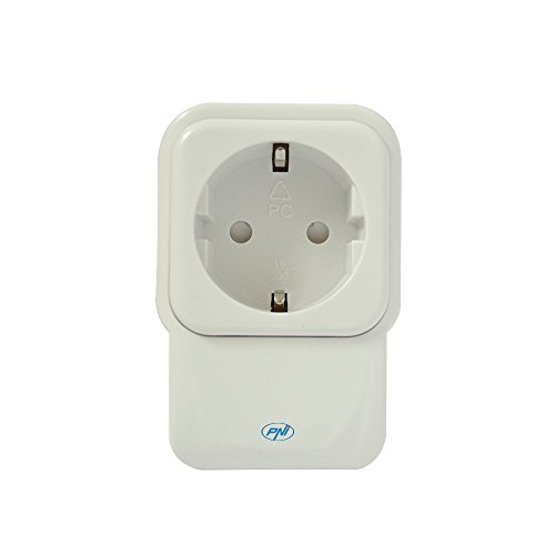 Smart Plug, smart Steckdose PNI SmartHome SM440 ON/OFF, Timer, Energieeinsparung, kontrollieren Sie Ihre Geräte von überall mit iOS/Android, PNI-SM440, Weiß von PNI