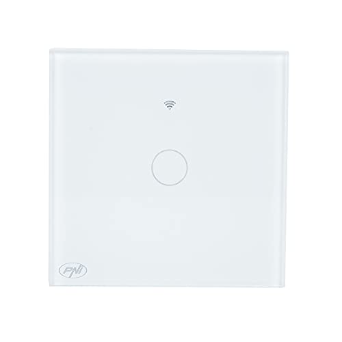 Smart Switch mit PNI SafeHome PT101L WiFi Touch, 10A, Steuerung über Tuya Smart App, kompatibel mit Alexa und Google Assistant - Live Wire, ohne Null Smart Switch mit PNI SafeHome PT101L WiFi Touch, 10A, Steuerung über Tuya Smart App, kompatibel mit Alexa und Google Assistant - Live Wire, ohne Null von PNI