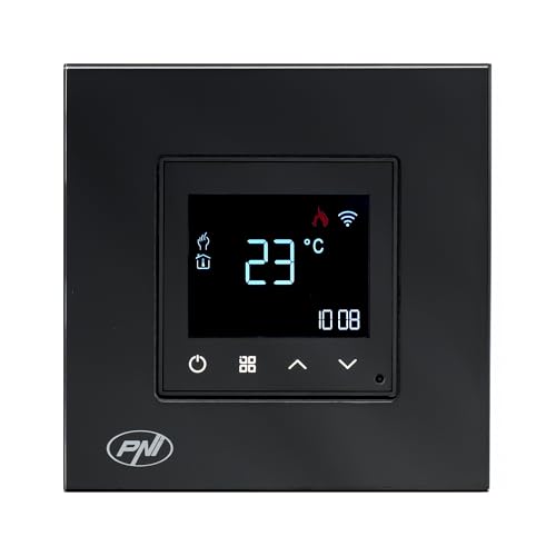 Smart-Thermostat PNI CT26B WiFi für elektrische Fußbodenheizung oder Pumpengruppe, inklusive Bodensensor, 10 A, Einbaumontage, Steuerung über die Tuya Smart-Anwendung, tägliche Programmierung, manuell Smart-Thermostat PNI CT26B WiFi für elektrische Fußbodenheizung oder Pumpengruppe, inklusive Bodensensor, 10 A, Einbaumontage, Steuerung über die Tuya Smart-Anwendung, tägliche Programmierung, manuell von PNI