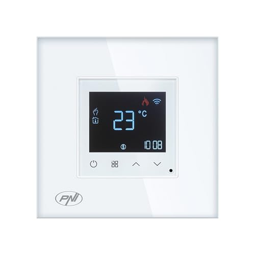 Smart-Thermostat PNI CT26W WiFi für elektrische Fußbodenheizung oder Pumpengruppe, inklusive Bodensensor, Einbaumontage, Steuerung über die Tuya Smart-Anwendung, tägliche Programmierung, manueller/aut Smart-Thermostat PNI CT26W WiFi für elektrische Fußbodenheizung oder Pumpengruppe, inklusive Bodensensor, Einbaumontage, Steuerung über die Tuya Smart-Anwendung, tägliche Programmierung, manueller/aut von PNI