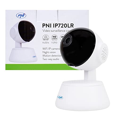 PNI Videoüberwachungskamera IP720LR 1080P 2 MP mit IP P2P PTZ Wireless, microSD-Kartensteckplatz von PNI