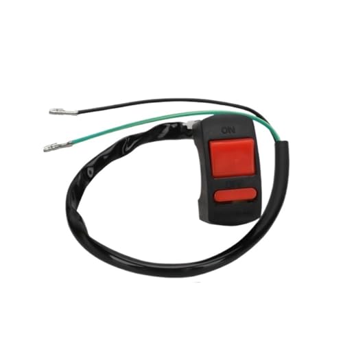 PNMNZTPAP 2X Universal Motorrad Licht Schalter Stecker AUF OFF Lenker Änderung Taste for Roller Scheinwerfer Motorrad Acessories Motorrad-Lenkerschalter von PNMNZTPAP