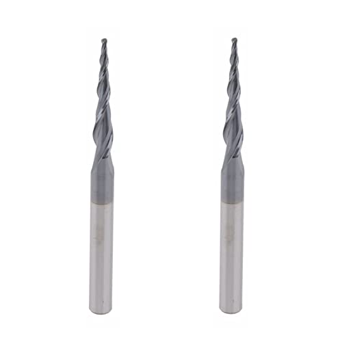 PNMNZTPAP 5pcs / Lot. R0,75 * D6 * 30,5 * 75L * 2F Massivkarbid 6mm Kugelase-Kegel-Kegel-Endfräser-Router-Bits CNC-Kegel-Holz-Metall-Frässchneider Cutter PNMNZTPAP 5pcs / Lot. R0,75 * D6 * 30,5 * 75L * 2F Massivkarbid 6mm Kugelase-Kegel-Kegel-Endfräser-Router-Bits CNC-Kegel-Holz-Metall-Frässchneider Cutter von PNMNZTPAP
