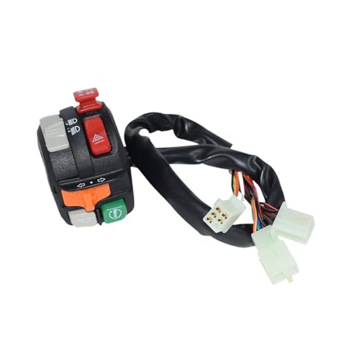 PNMNZTPAP 7/8 "22mm Motorrad Schalter Montage Lenker Control Kill Start Blinker Horn Taste Überholen Motorrad-Lenkerschalter PNMNZTPAP 7/8 "22mm Motorrad Schalter Montage Lenker Control Kill Start Blinker Horn Taste Überholen Motorrad-Lenkerschalter von PNMNZTPAP
