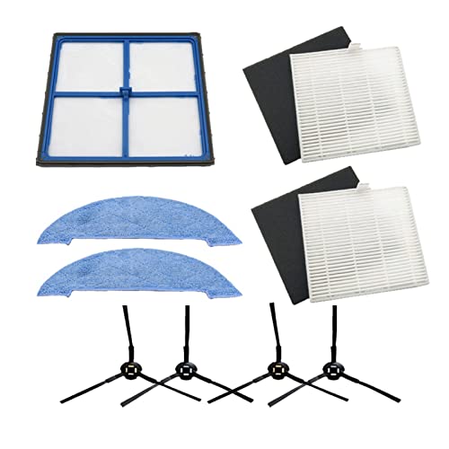 PNMNZTPAP Die Hauptbürste des Roboter-Staubsauger-Zubehörs HEPA-Filter-Primärstaubfilter Ersatzteile for ILIFE V8 V8s X750 x800 x785 v80 Staubsaugerteile(Kit 1) von PNMNZTPAP