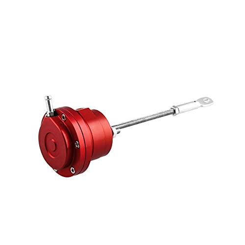 PNMNZTPAP Einstellbarer Stellantrieb Turbo-Magnetventil Aluminiumlegierung Wastegate-Stellantrieb Fit for das meiste Automobil-Magnetventil-Zubehör Turboaufladung(Red) von PNMNZTPAP
