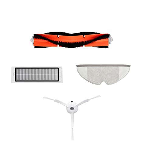 PNMNZTPAP Hauptseite Pinsel (HEPA-Filterrad) Kit-Teilen können gewaschen Werden.Passende Passform for Roborock S5 Sweep One Staubsaugerteile(Set A) von PNMNZTPAP
