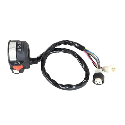 PNMNZTPAP Linken Griff Lenker Control Licht Start-Taste for 1986 Fit for Yamaha Moto 4 YFM225 Motorrad-Lenkerschalter von PNMNZTPAP