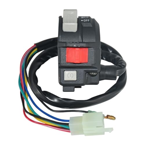 PNMNZTPAP Linker Lenker Control Engine Start Run Off Scheinwerferschalter 4GB-83973-00-00 Startlichtschalter ersetzt Fit for Yamaha Warrior Motorrad-Lenkerschalter PNMNZTPAP Linker Lenker Control Engine Start Run Off Scheinwerferschalter 4GB-83973-00-00 Startlichtschalter ersetzt Fit for Yamaha Warrior Motorrad-Lenkerschalter von PNMNZTPAP