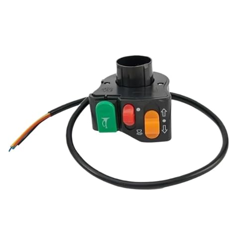 PNMNZTPAP Motorrad-Roller-Lenker 3-in-1-Ein-/Ausschalter 7/8'' 25 mm Durchmesser Scheinwerfer/Blinker/Hupe Ein-/Ausschalter 3-in-1 Motorrad-Lenkerschalter von PNMNZTPAP