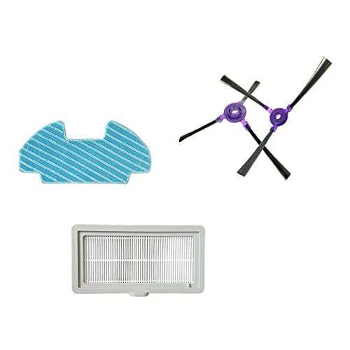PNMNZTPAP Roboter Seitenbürste HEPA-Filter MOP Fit zum Ersetzen von Ersatzteilen des Roboter-Staubsaugers for MIDEA I5 MR09 VCR08. Staubsaugerteile PNMNZTPAP Roboter Seitenbürste HEPA-Filter MOP Fit zum Ersetzen von Ersatzteilen des Roboter-Staubsaugers for MIDEA I5 MR09 VCR08. Staubsaugerteile von PNMNZTPAP