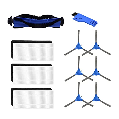 PNMNZTPAP Seitenbürste HEPA Filter Ersatzteile Kit Fit for Roboter Staubsauger EUFFY ROBOVAC 11S ROBOVAC 3 0c 30 15c. Ersatzzubehör Staubsaugerteile(Kit 1) von PNMNZTPAP