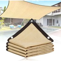 3 × 4 Meter Terrassen-Schattennetz, rechteckiges Sonnensegel, geeignet für Beschattung/UV-Schutz in Gärten, Innenhöfen, Gewächshäusern, Schwimmbädern von PNUATICM