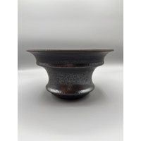 18 cm B 4, 25 H/Hochwertige Handgefertigte Keramikkeramik Sukkulententopf Handgemachter Topf Caudex-Topf Keramiktopf Pflanzgefäße Schwarzer von PNWHousePlant