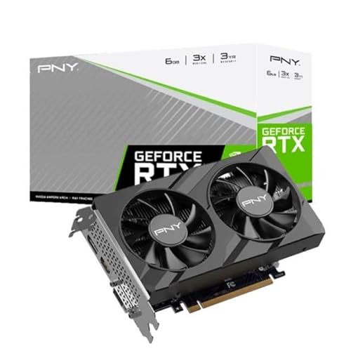 PNY RTX3050 Verto Dual Fan 6GB GDDR6 HDMI DP DVI PNY RTX3050 Verto Dual Fan 6GB GDDR6 HDMI DP DVI von PNY