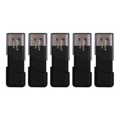 PNY 128 GB Attaché 3 USB 2.0 Flash-Laufwerk, 5 Stück PNY 128 GB Attaché 3 USB 2.0 Flash-Laufwerk, 5 Stück von PNY