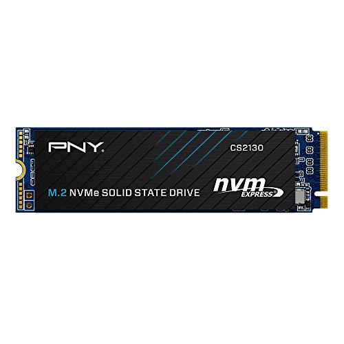 PNY CS2130 M.2 NVMe Internal Solid State Drive (SSD) 1TB - Lesegeschwindigkeit bis zu 3500 MB/s (M280CS2130-1TB-RB), Schwarz von PNY