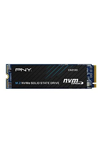 PNY CS2130 M.2 NVMe Internal Solid State Drive (SSD) 500GB - Lesegeschwindigkeit bis zu 3500 MB/s (M280CS2130-500-RB), Schwarz von PNY