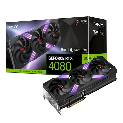 PNY GeForce RTX® 4080 16GB XLR8 Gaming Verto Epic-X RGB™ Triple Fan von PNY