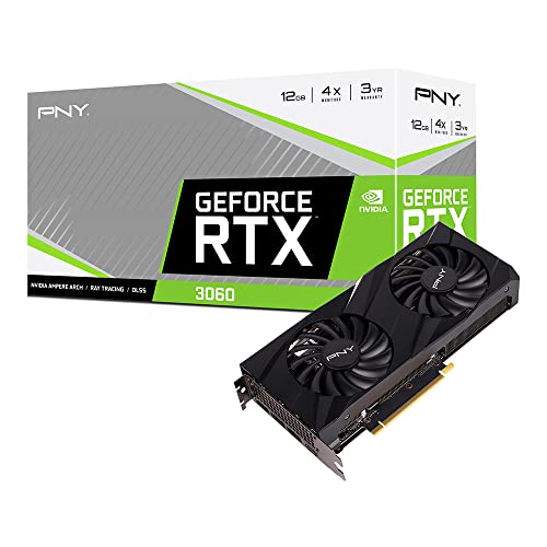 PNY GeForce RTX™ 3060 12GB VERTO Dual Fan Grafikkarte von PNY