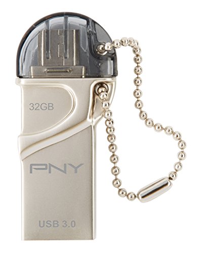 PNY P-FD32GOTGSLMB-GE Duo Link OTG Micro USB 3.0, 32GB PNY P-FD32GOTGSLMB-GE Duo Link OTG Micro USB 3.0, 32GB von PNY