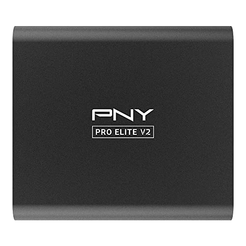 PNY Pro Elite V2 PSD0CS2160-500-RB USB 3.2 Gen 2x1 Type-C Portable Solid State Drive (SSD) von PNY