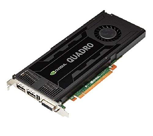 PNY Quadro K4000 Kepler - 3GB GDDR5 - PCIe 2.0 - Grafikkarte (VCQK4000 PB -) + DVI Adapter (M)/HDMI (AD00027 R1-) (W) (Generalüberholt) von PNY