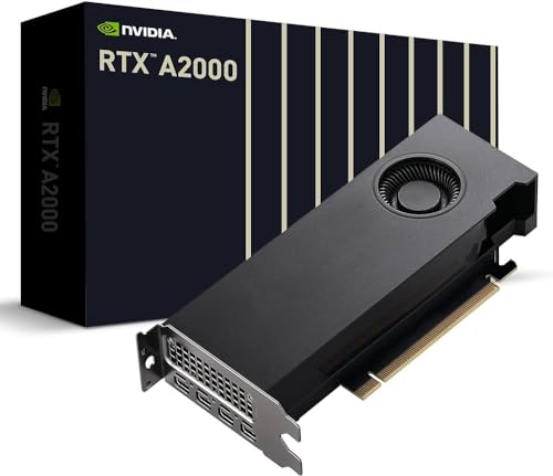 PNY RTX A2000 12GB GDDR6 4x Mini DisplayPort Low & High Profile, PCIe Express Professional Grafikkarte - Inklusive Mini DP zu DP Kabel PNY RTX A2000 12GB GDDR6 4x Mini DisplayPort Low & High Profile, PCIe Express Professional Grafikkarte - Inklusive Mini DP zu DP Kabel von PNY