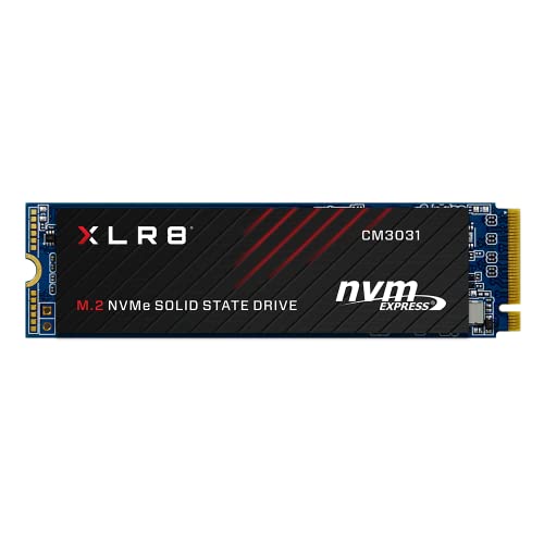 PNY XLR8 CM3031 1TB M.2 PCIe NVMe Internal Solid State Drive (SSD), Lesegeschwindigkeit bis zu 3.500MB/s - M280CM3031-1TB-RB von PNY
