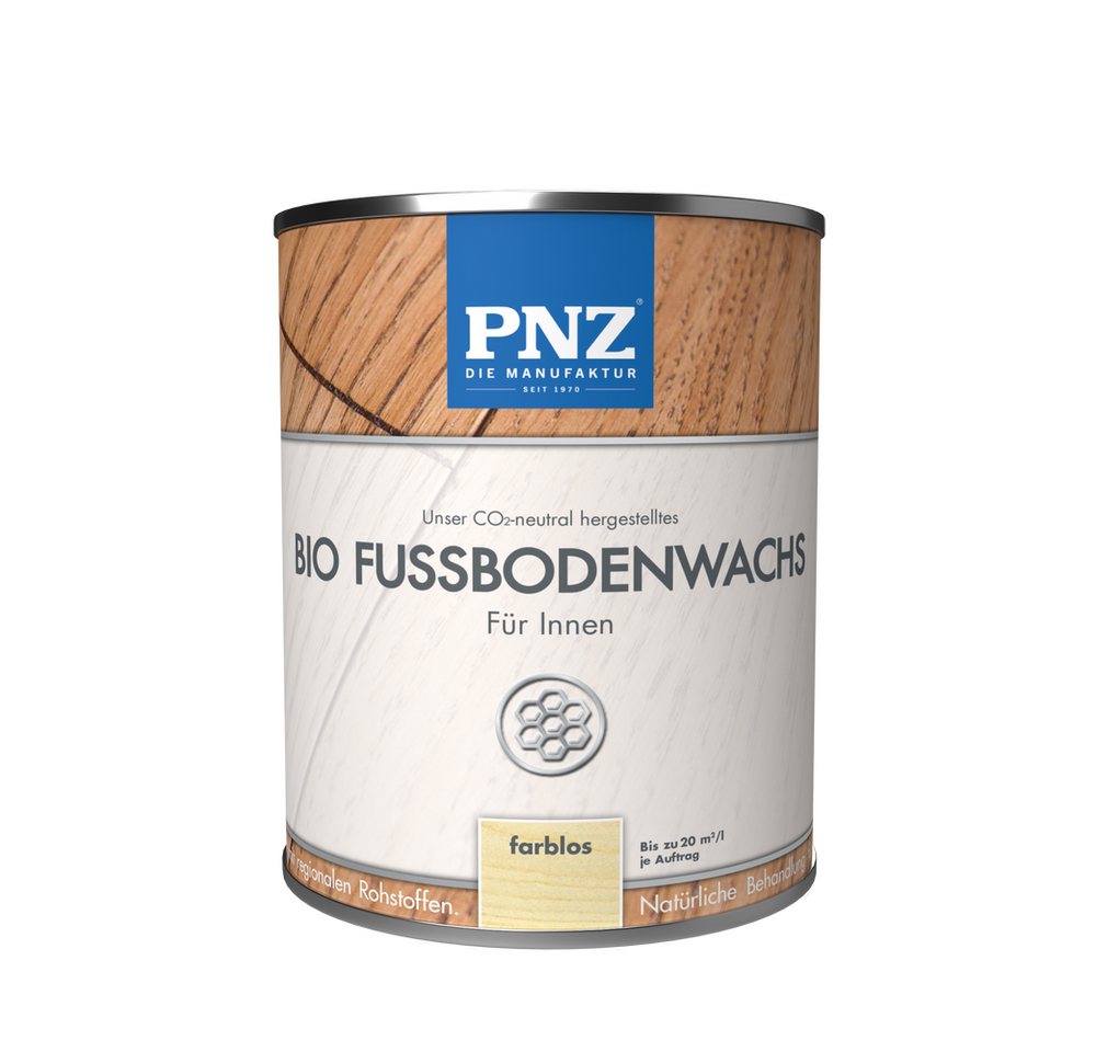 PNZ - Die Manufaktur Hartholzöl Bio Fußbodenwachs von PNZ - Die Manufaktur