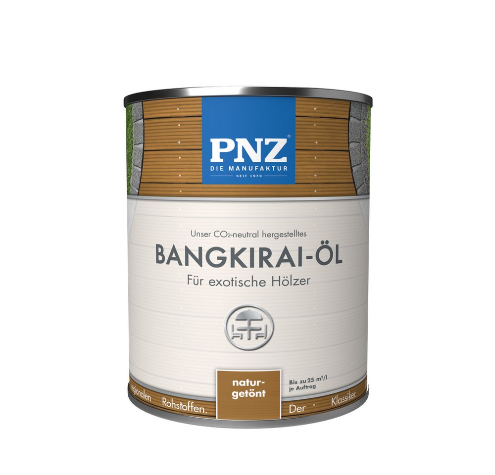 PNZ - Die Manufaktur Holzöl Bangkirai-Öl von PNZ - Die Manufaktur
