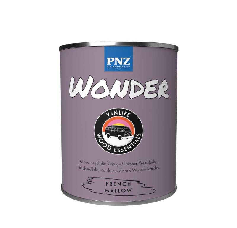 PNZ - Die Manufaktur Kreidefarbe Vanlife Wonder, Camper Vintage Farbe, vielseitig, Mineralfarbe von PNZ - Die Manufaktur