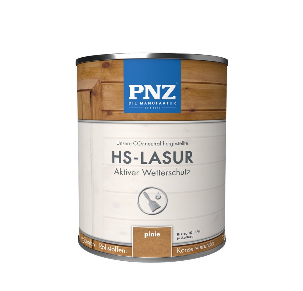 PNZ - Die Manufaktur Holzschutzlasur HS-Lasur mit Filmschutz von PNZ - Die Manufaktur