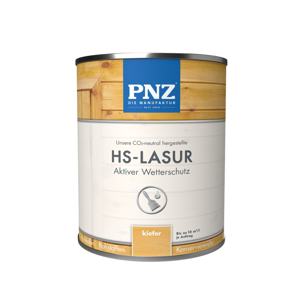 PNZ - Die Manufaktur Holzschutzlasur HS-Lasur mit Filmschutz von PNZ - Die Manufaktur