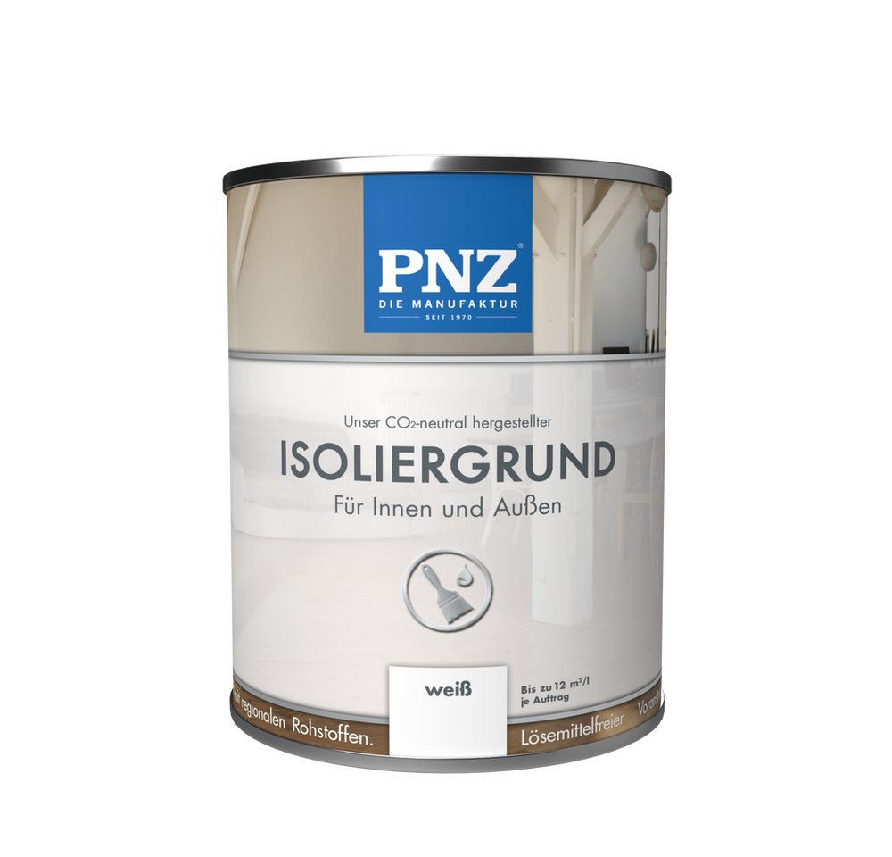 PNZ - Die Manufaktur Wetterschutzfarbe Isoliergrund von PNZ - Die Manufaktur